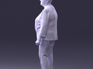 old woman 0050 3d print ready 3D Print Model