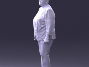 old woman 0050 3d print ready 3D Print Model