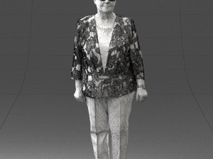 old woman 0050 3d print ready 3D Print Model