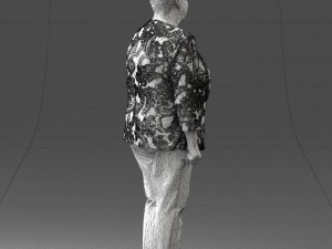 old woman 0050 3d print ready 3D Print Model