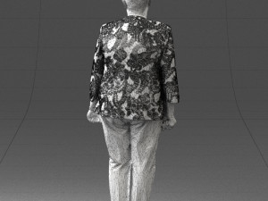 old woman 0050 3d print ready 3D Print Model