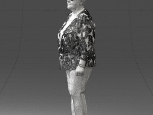 old woman 0050 3d print ready 3D Print Model