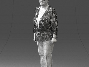 old woman 0050 3d print ready 3D Print Model