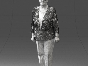old woman 0050 3d print ready 3D Print Model