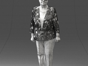 old woman 0050 3d print ready 3D Print Model