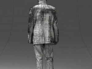 000392 Older Male Character in Business-Casual Outfit 3dp 3D Print Model