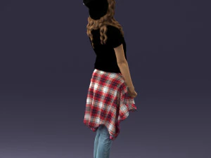 female magician 0064 3D Model