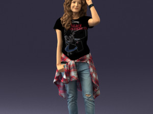 female magician 0064 3d print ready 3D Print Model