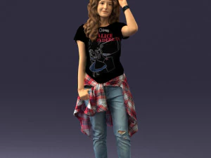 female magician 0064 3d print ready 3D Print Model