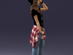 female magician 0064 3d print ready 3D Print Model