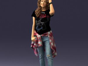 female magician 0064 3d print ready 3D Print Model