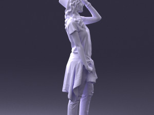 female magician 0064 3d print ready 3D Print Model