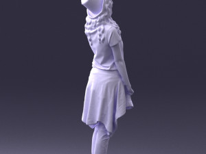 female magician 0064 3d print ready 3D Print Model