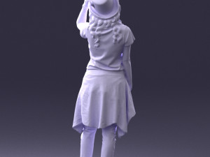 female magician 0064 3d print ready 3D Print Model