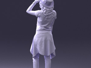female magician 0064 3d print ready 3D Print Model