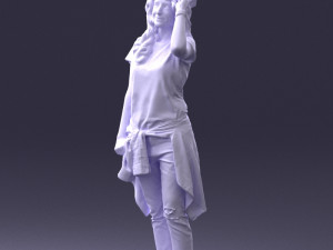 female magician 0064 3d print ready 3D Print Model