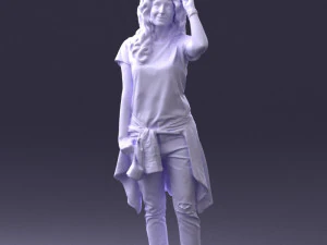 female magician 0064 3d print ready 3D Print Model