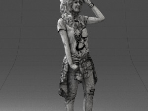 female magician 0064 3d print ready 3D Print Model