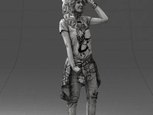 female magician 0064 3d print ready 3D Print Model