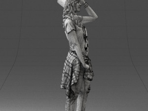 female magician 0064 3d print ready 3D Print Model