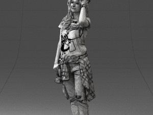 female magician 0064 3d print ready 3D Print Model
