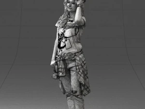 female magician 0064 3d print ready 3D Print Model