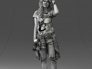 female magician 0064 3d print ready 3D Print Model