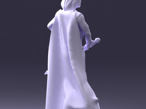 woman in warrior costume 0067 3D Модель