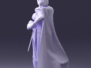 woman in warrior costume 0067 3d print ready 3D प्रिंट मॉडल