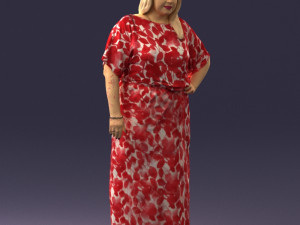 fat woman 0075 3d print ready 3D प्रिंट मॉडल