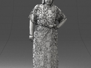 fat woman 0075 3d print ready 3D प्रिंट मॉडल