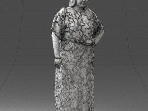 fat woman 0075 3d print ready 3D प्रिंट मॉडल