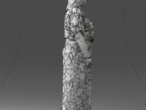 fat woman 0075 3d print ready 3D प्रिंट मॉडल