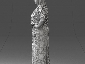 fat woman 0075 3d print ready 3D प्रिंट मॉडल