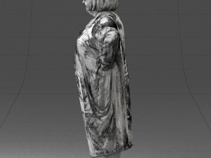 fat woman in colorful clothes 0076 3d print ready 3D Print Model