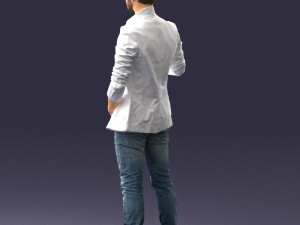 male singer 0079 3d print ready Modello di stampa 3D