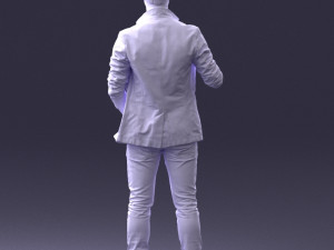 male singer 0079 3d print ready Modello di stampa 3D