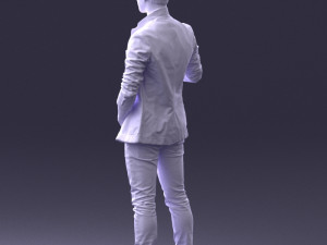 male singer 0079 3d print ready Modello di stampa 3D