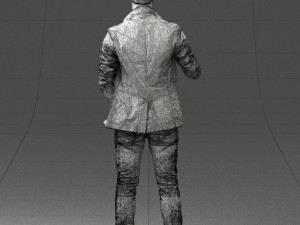 male singer 0079 3d print ready Modello di stampa 3D