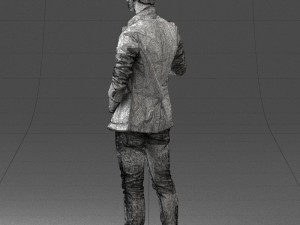 male singer 0079 3d print ready Modello di stampa 3D