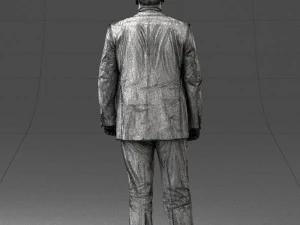 000408 Business Man in Suit 3dp 3D Print Model