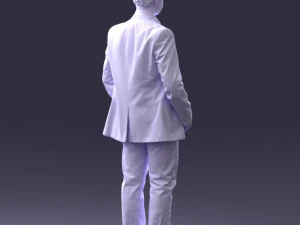 000414 Realistic Teen Boy Character Full Body Scan Casual 3D Model