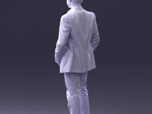 000414 Realistic Teen Boy Character Full Body Scan Casual 3D Model