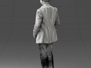 000414 Realistic Teen Boy Character Full Body Scan Casual 3D Model