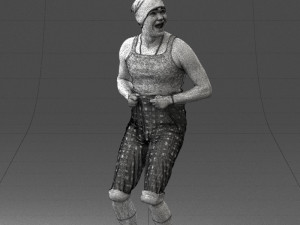 man in humorous pose 0087 Modèle 3D