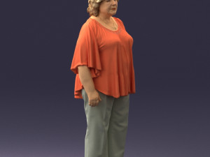 old woman 0082 Modèle 3D