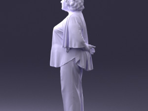 old woman 0082 Modèle 3D
