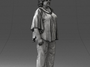 old woman 0082 Modèle 3D
