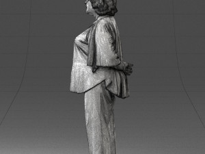 old woman 0082 Modèle 3D