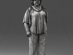 old woman 0082 3d print ready 3D 打印模型